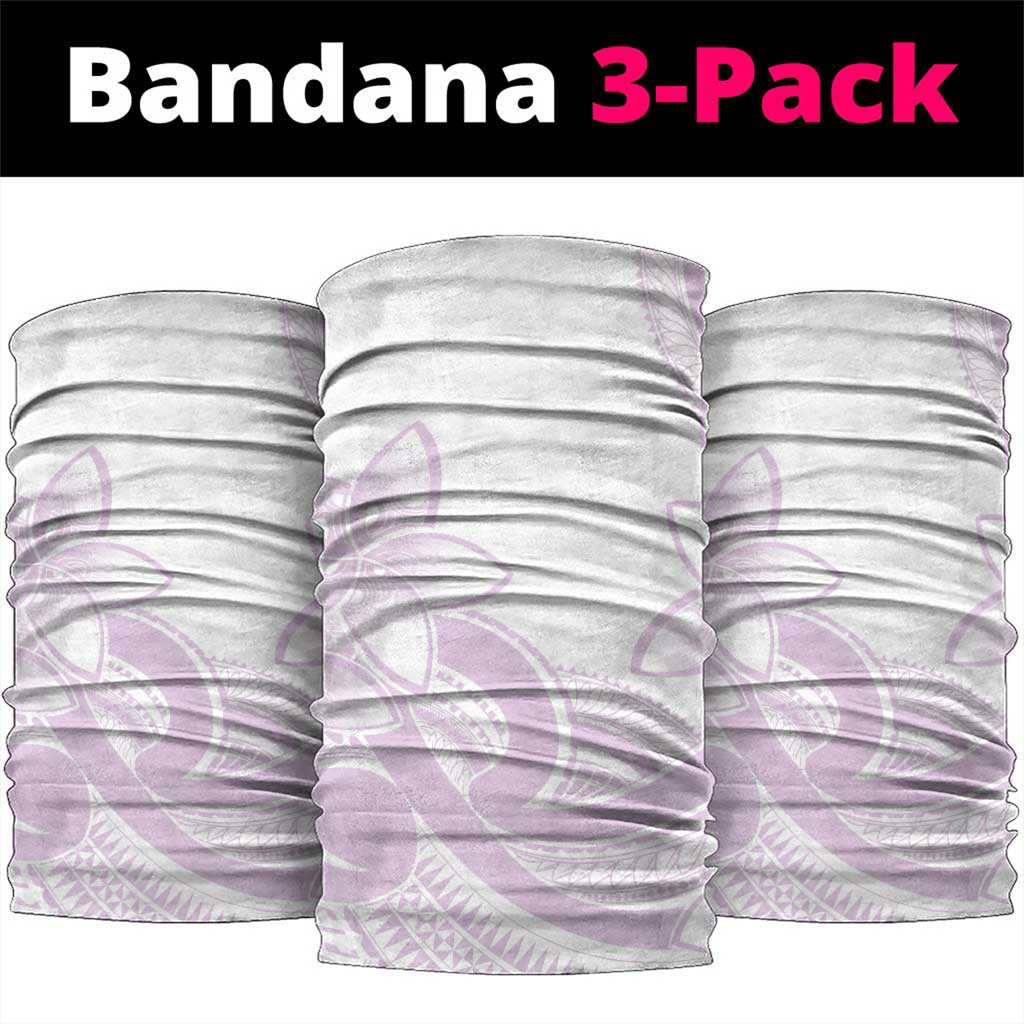Polynesian Tribal Plumeria Lotu Tamaiti Neck Gaiter Pastel Mauve LT9 package One Size: 25*50cm Mauve - Polynesian Pride