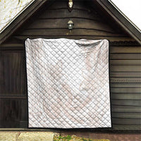 Polynesian Tribal Plumeria Lotu Tamaiti Quilt Pastel Nude LT9 - Polynesian Pride