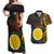 Personalised Shefa Day Couples Matching Off Shoulder Maxi Dress and Hawaiian Shirt Happy June 18 Vanuatu Province