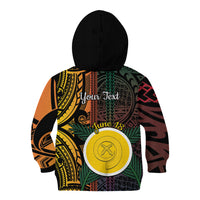 Personalised Shefa Day Kid Hoodie Happy June 18 Vanuatu Province LT14 - Polynesian Pride
