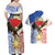 Philippines Independence Day Couples Matching Off Shoulder Maxi Dress and Hawaiian Shirt Pilipinas Eagle 126th Anniversary