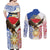 Philippines Independence Day Couples Matching Off Shoulder Maxi Dress and Long Sleeve Button Shirt Pilipinas Eagle 126th Anniversary