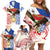 Philippines Independence Day Family Matching Off Shoulder Short Dress and Hawaiian Shirt Pilipinas Eagle 126th Anniversary