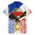 Philippines Independence Day Family Matching Off Shoulder Short Dress and Hawaiian Shirt Pilipinas Eagle 126th Anniversary