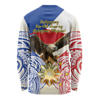 Philippines Independence Day Long Sleeve Shirt Pilipinas Eagle 126th Anniversary LT14 - Polynesian Pride