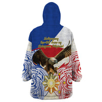 Philippines Independence Day Wearable Blanket Hoodie Pilipinas Eagle 126th Anniversary LT14 - Polynesian Pride