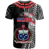 Polynesian Pride Samoa T Shirt Ula Fala Mix Samoan Tribal Black Version LT14 - Polynesian Pride