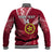 Personalised Tonga Eua High School Baseball Jacket Tongan Ngatu Pattern LT14 - Polynesian Pride