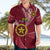 Personalised Tonga Eua High School Hawaiian Shirt Tongan Ngatu Pattern LT14 - Polynesian Pride