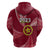 Custom Tonga Eua High School Hoodie Class of Year Tongan Ngatu Pattern LT14 - Polynesian Pride