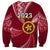 Personalised Tonga Eua High School Sweatshirt Class Of Year Tongan Ngatu Pattern LT14 - Polynesian Pride