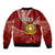 Personalised Tonga Vavau High School Bomber Jacket Class Of Year Tongan Ngatu Pattern LT14 - Polynesian Pride