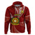 Custom Tonga Vavau High School Hoodie Class of Year Tongan Ngatu Pattern LT14 Pullover Hoodie Maroon - Polynesian Pride