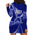 Personalised Tonga Queen Salote College Hoodie Dress Class Of Year Tongan Ngatu Pattern LT14 - Polynesian Pride