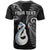 Custom New Zealand T Shirt Aotearoa Silver Fern With Manaia Maori Unique Black LT14 - Polynesian Pride