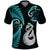 Custom New Zealand Polo Shirt Aotearoa Silver Fern With Manaia Maori Unique Turquoise LT14 Turquoise - Polynesian Pride