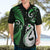 Personalised New Zealand Hawaiian Shirt Aotearoa Silver Fern With Manaia Maori Unique Green LT14 - Polynesian Pride