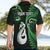 Personalised New Zealand Hawaiian Shirt Aotearoa Silver Fern With Manaia Maori Unique Green LT14 - Polynesian Pride