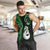 Personalised New Zealand Men Tank Top Aotearoa Silver Fern With Manaia Maori Unique Green LT14 - Polynesian Pride