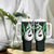 New Zealand Tumbler With Handle Aotearoa Silver Fern With Manaia Maori Unique Green