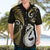 Personalised New Zealand Hawaiian Shirt Aotearoa Silver Fern With Manaia Maori Unique Gold LT14 - Polynesian Pride