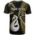 Custom New Zealand T Shirt Aotearoa Silver Fern With Manaia Maori Unique Gold LT14 - Polynesian Pride