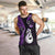 Personalised New Zealand Men Tank Top Aotearoa Silver Fern With Manaia Maori Unique Purple LT14 - Polynesian Pride