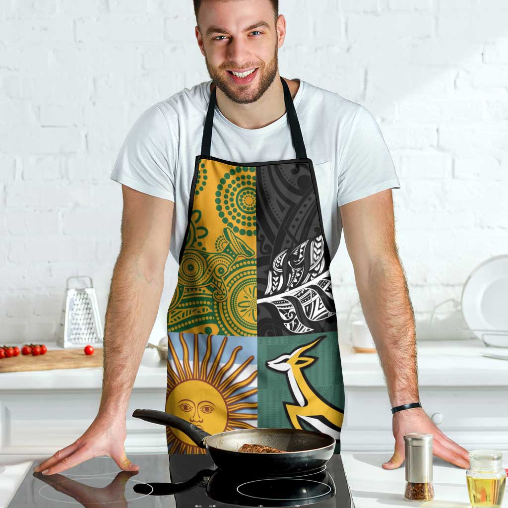 Rugby 2025 Championship Apron Combination of Southern Hemisphere Countries LT14 - Polynesian Pride