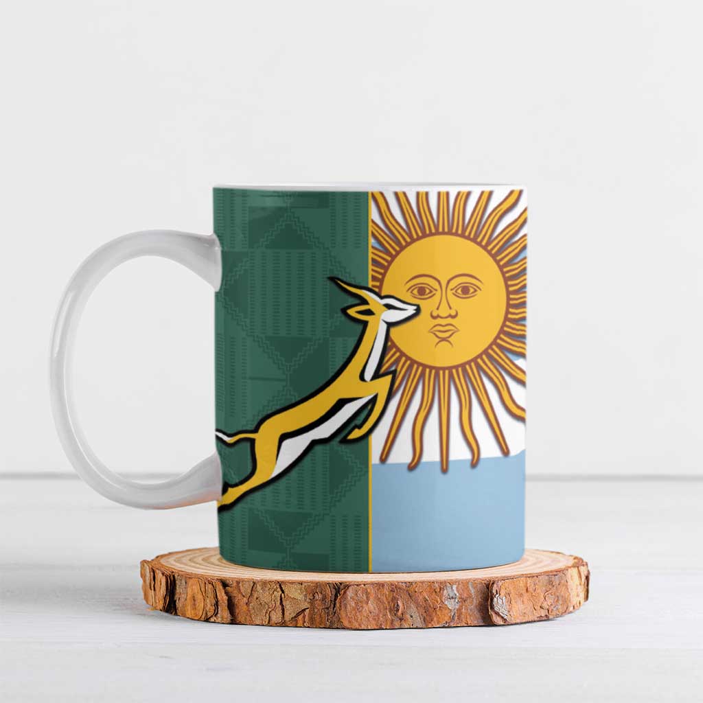 Rugby 2025 Championship Ceramic Mug Combination of Southern Hemisphere Countries LT14 Black - Polynesian Pride