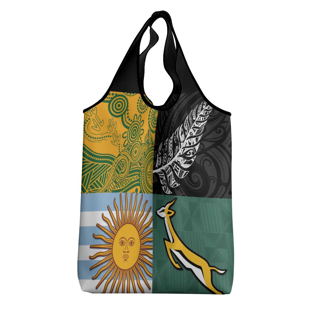 Rugby 2025 Championship Grocery Bag Combination of Southern Hemisphere Countries LT14 - Polynesian Pride