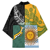 Personalised Rugby 2025 Championship Kimono Combination of Southern Hemisphere Countries LT14 - Polynesian Pride