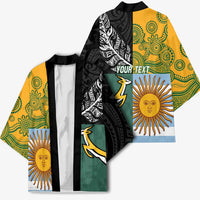 Personalised Rugby 2025 Championship Kimono Combination of Southern Hemisphere Countries LT14 - Polynesian Pride