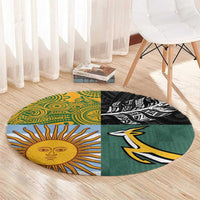 Rugby 2025 Championship Round Carpet Combination of Southern Hemisphere Countries LT14 - Polynesian Pride