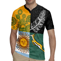 Personalised Rugby 2025 Championship Rugby Jersey Combination of Southern Hemisphere Countries LT14 - Polynesian Pride