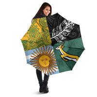 Rugby 2025 Championship Umbrella Combination of Southern Hemisphere Countries LT14 - Polynesian Pride