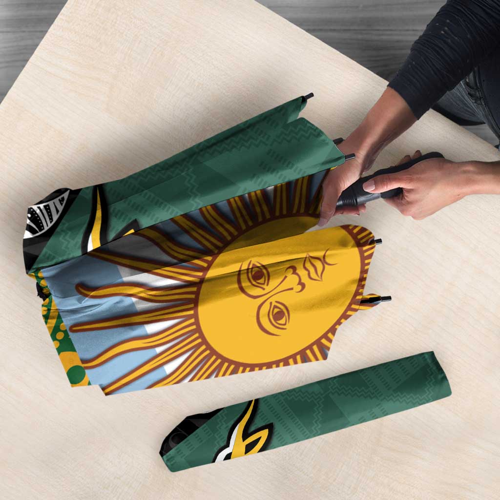 Rugby 2025 Championship Umbrella Combination of Southern Hemisphere Countries LT14 - Polynesian Pride