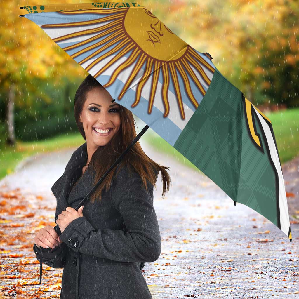 Rugby 2025 Championship Umbrella Combination of Southern Hemisphere Countries LT14 - Polynesian Pride