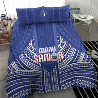 Manu Samoa Rugby 2026 Bedding Set Samoan Pattern LT14 - Polynesian Pride