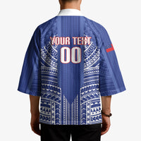 Custom Manu Samoa Rugby 2026 Kimono Samoan Pattern LT14 - Polynesian Pride