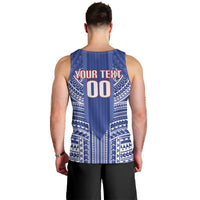 Custom Manu Samoa Rugby 2026 Men Tank Top Samoan Pattern LT14 - Polynesian Pride