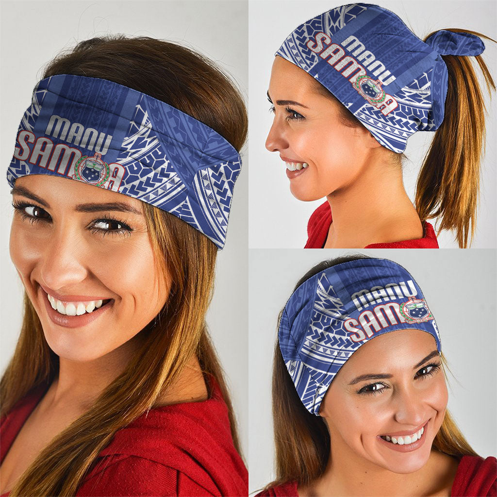 Manu Samoa Rugby 2026 Neck Gaiter Samoan Pattern LT14 - Polynesian Pride