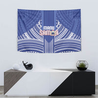 Manu Samoa Rugby 2026 Tapestry Samoan Pattern LT14 - Polynesian Pride