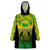 Custom Papua New Guinea Rugby Wearable Blanket Hoodie Enga Mioks PNG Polynesian Pattern LT14 One Size Green - Polynesian Pride