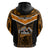 Papua New Guinea Rugby Hoodie Lae Snax Tigers PNG Polynesian Pattern LT14 - Polynesian Pride