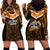 Papua New Guinea Rugby Hoodie Dress Lae Snax Tigers PNG Polynesian Pattern LT14 - Polynesian Pride