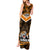 Papua New Guinea Rugby Tank Maxi Dress Lae Snax Tigers PNG Polynesian Pattern LT14 - Polynesian Pride