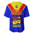 Papua New Guinea Rugby Baseball Jersey Hela Wigmen PNG Polynesian Pattern LT14 - Polynesian Pride