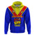 Papua New Guinea Rugby Hoodie Hela Wigmen PNG Polynesian Pattern LT14 Blue - Polynesian Pride