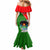 Papua New Guinea Rugby Mermaid Dress Rabaul Gurias PNG Polynesian Pattern LT14 - Polynesian Pride