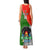 Custom Papua New Guinea Rugby Tank Maxi Dress Rabaul Gurias PNG Polynesian Pattern LT14 - Polynesian Pride